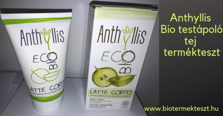 Anthyllis Bio testápoló tej